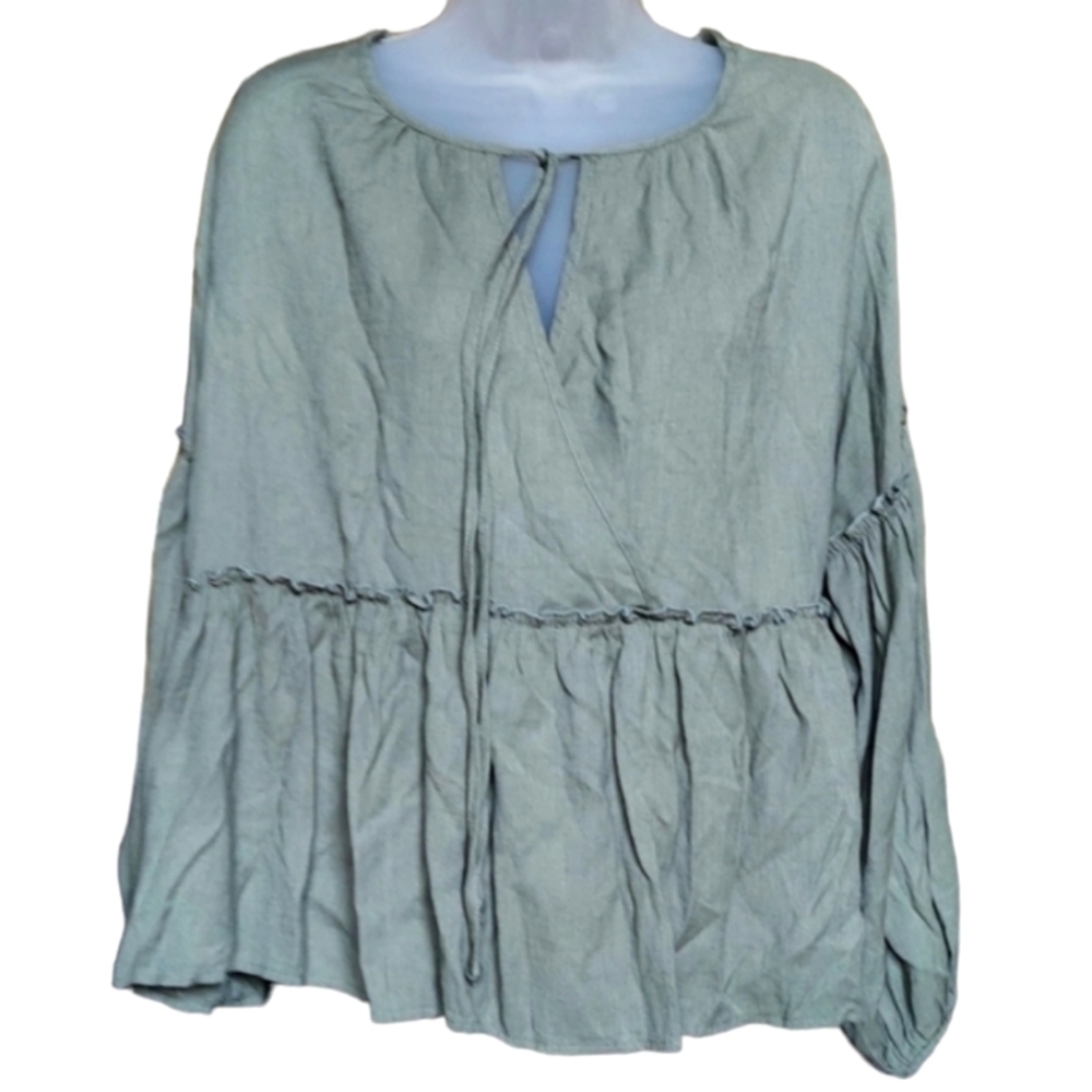 Peach Love Babydoll Top